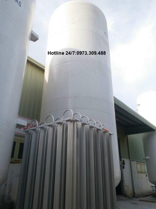Bồn 10m3(1.6Mpa) chứa Nito lỏng, Kiểu đứng